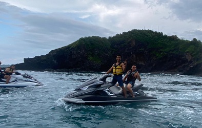 Jet Ski Safari Lombok in Senggigi Beach  (Beginner)